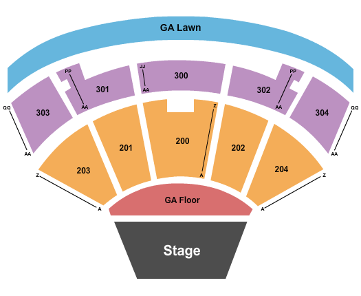 Merriweather Post Pavilion Keith Urban Seating Chart